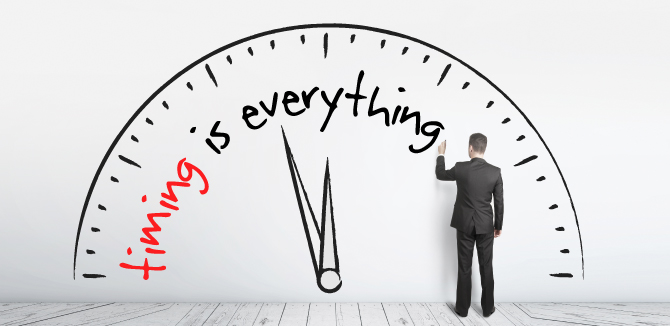 Cost influence- It’s all about&nbsp;timing